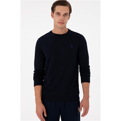 Erkek Lacivert Sweatshirt