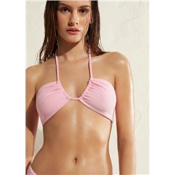 Bandeau-Bikinioberteil mit Tunnelzug Beverly Hills Eco