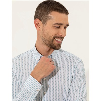 Zümrüt Slim Fit Uzun Kollu Gömlek