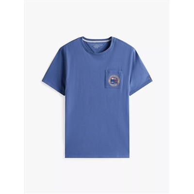 Nautical Flag Logo Pocket T-Shirt