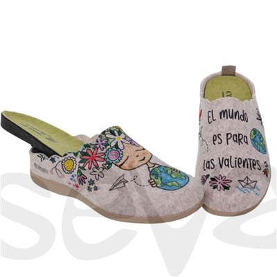 Cuque, ZAPATILLA CASA SEÑORA