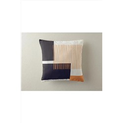 English Home Vika Kırlent Kılıfı 45x45 Cm Siyah-hardal 10040937