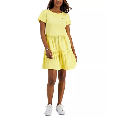 TOMMY HILFIGER Women's Tiered Dress