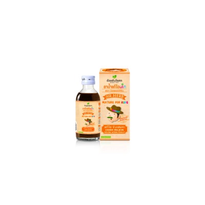 Детская травяная микстура от кашля Mr. Herb Mixture For Kids, 60 мл / Herb Mixture For Kids Cough Relieve 60 cc