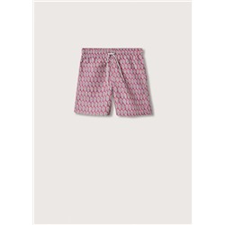 Bañador estampado floral -  Niño | MANGO OUTLET España