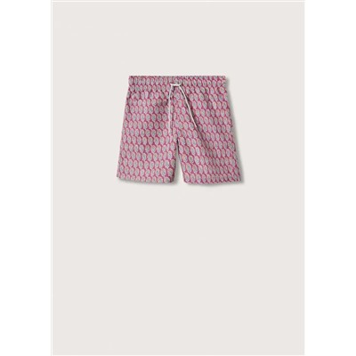 Bañador estampado floral -  Niño | MANGO OUTLET España