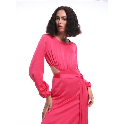 Kleid mit hohem Viskoseanteil