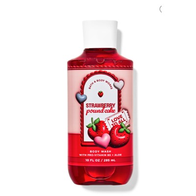 Strawberry Pound Cake Body Wash