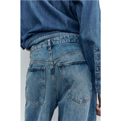 TRF RELAXED OVERSIZE MID-WAIST JEANS