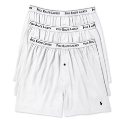 Men's 3-Pk. Cotton Classic Knit Boxers