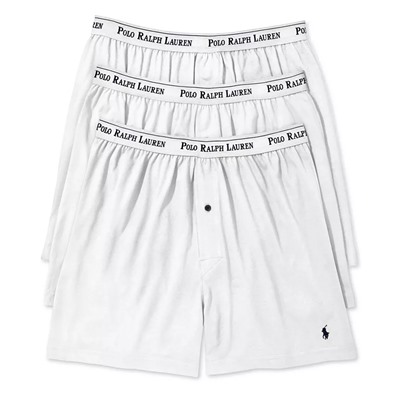Men's 3-Pk. Cotton Classic Knit Boxers