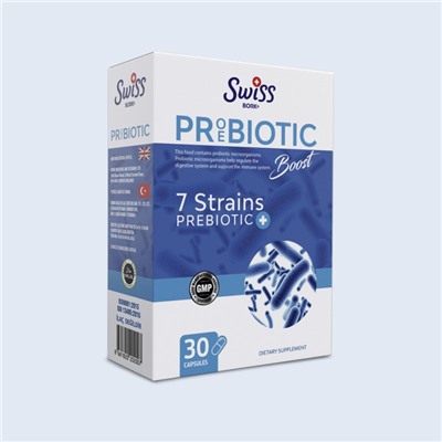 Swiss Proebiotic 30 Kapsül