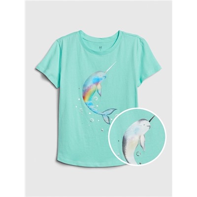 Kids Interactive Graphic T-Shirt