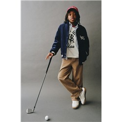 PADDED CORDUROY BOMBER JACKET
