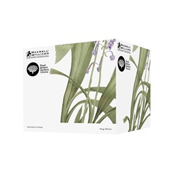 Кружка, 350 мл, фарфор P, белая, Лиловая орхидея, Royal Botanic Gardens, 62612