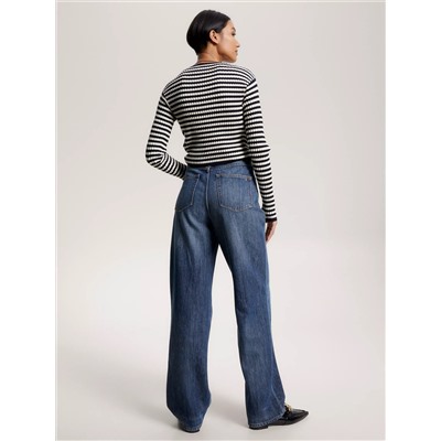 Cable Knit Cropped Sweater