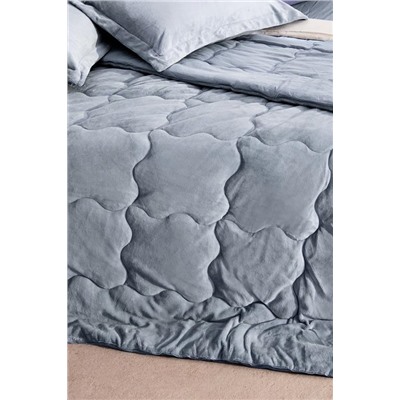 Kaira Tek Kişilik Comforter Set - İndigo
