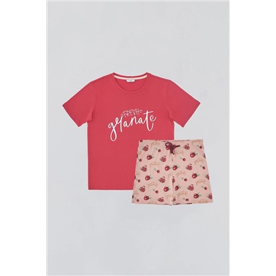 Dagi Pembe Pijama Takım 21WW17084BD_PEM
