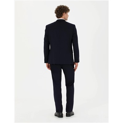 Lacivert Slim Fit Takım Elbise