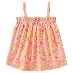 Mädchen Top mit Früchten allover