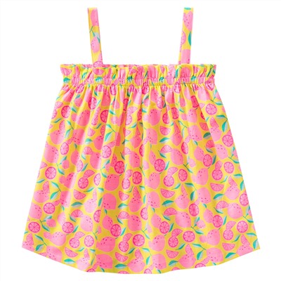 Mädchen Top mit Früchten allover