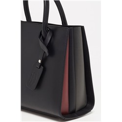 Bolso de piel Trip Negro
