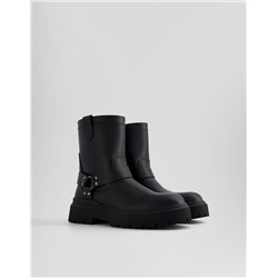 Men’s biker ankle boots