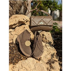 AB.Z. SAFARY LODO+Ab.Zapatos PELLE Valentina (820) Taupe АКЦИЯ