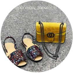 AB.Zapatos · 320-95 · azul+AB.Z · Pelle · 22-36 (490) ocra