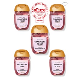 Champagne Toast PocketBac Hand Sanitizers, 5-Pack
