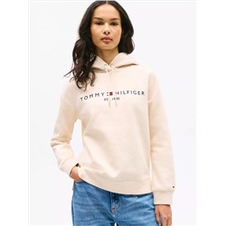 Embroidered Tommy Logo Hoodie