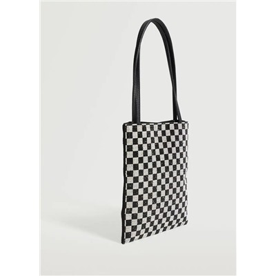 Bolso mini brillos -  Mujer | MANGO OUTLET Melilla