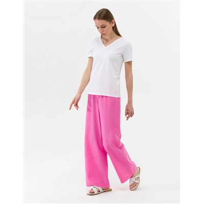 Pembe Kanvas Pantolon