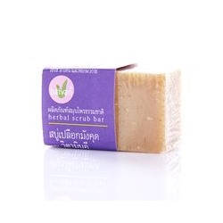 Мыло-скраб «Мангостин и витамин Е» Baivan 40 гр / Baivan herbal scrub soap mangosteen&vitamin E 40 gr