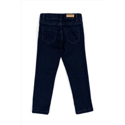 Kız Çocuk Koyu Mavi Jean Pantolon