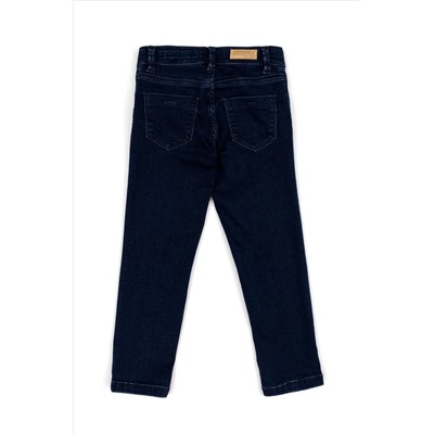 Kız Çocuk Koyu Mavi Jean Pantolon