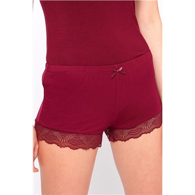 Short Liddy Burdeos granate