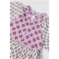 VESTIDO COMBINADO FLORES