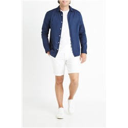 Camisa regular fit - Azul