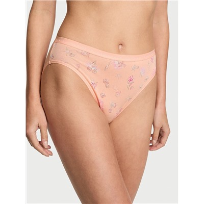 Stretch Cotton High-Leg Brief Panty