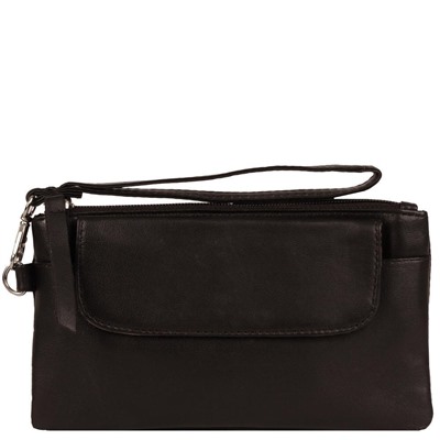 WILSONS LEATHER FLAP FRONT LEATHER WRISTLET