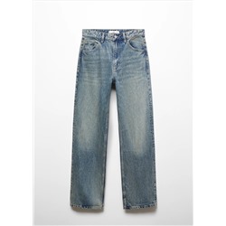 Jeans rectos tiro medio