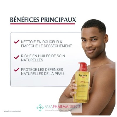 Eucerin pH5 Huile de Douche Peau Sèche et Sensible 400ml