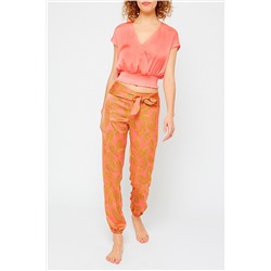 Crop top Texas Coral