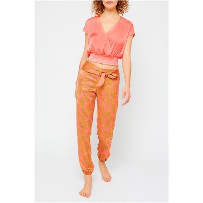 Crop top Texas Coral