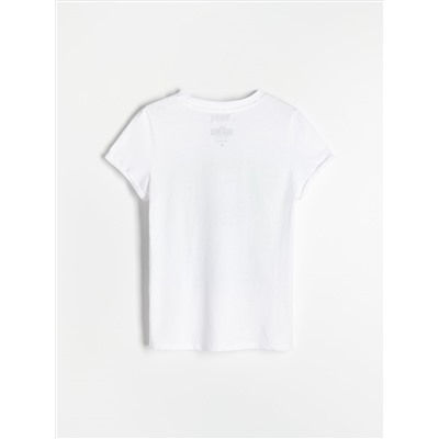 T-Shirt aus Baumwolle mit Druck