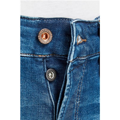 Vaquero slim fit de algodón orgánico Azul