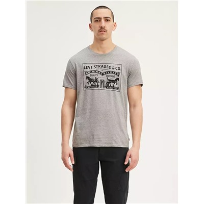 TWO HORSE GRAPHIC TEE SHIRT
