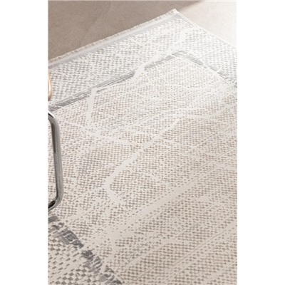 Fayence Halı - Gri - 160x230 cm