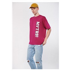 Mavi Mvtr91 Baskılı Pembe Tişört Oversize / Geniş Kesim 0611205-70941